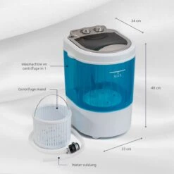 BluMill Mini Wasmachine - Met Centrifuge - Compact - Camping Wasmachine - Duurzame Keuze -Outdoor Kampeeruitrusting Winkel 1200x1200 1399