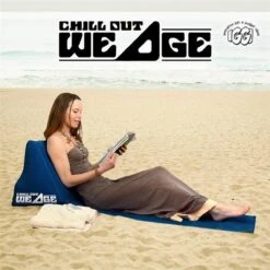 CKB LTD - Chill Out - Luchtbed - Campingstoel - Wedge Opblaasbare Ligstoel - Blauw Strandstoel 1 Persoons Volwassen Luchtbedden Kampeerstoel Vouwstoel Stoel Slaapmatje Slaapmatten Opvouwbaar Volwassenen Tuinstoel Opblaasstoel Kampeerstoelen Lucht -Outdoor Kampeeruitrusting Winkel 1200x1200 141