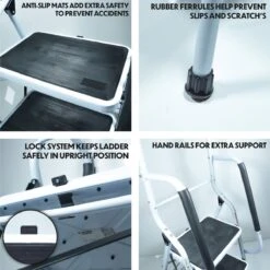 Aidapt Opstapkruk Met Leuning - 3 Treden -Outdoor Kampeeruitrusting Winkel 1200x1200 1415