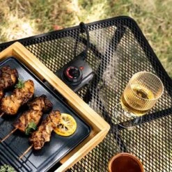 Travellife Greccio Outdoor Tafel Mesh Black 90 X 60 -Outdoor Kampeeruitrusting Winkel 1200x1200 146