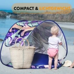 Deryan Luxe Pop Up Strandtent - Anti-UV 50+ - Story -Outdoor Kampeeruitrusting Winkel 1200x1200 1463