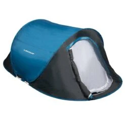 Dunlop Pop Up Tent 220 X 120 X 90 Cm - Grijs/ Blauw - 1 Persoons -Outdoor Kampeeruitrusting Winkel 1200x1200 1497