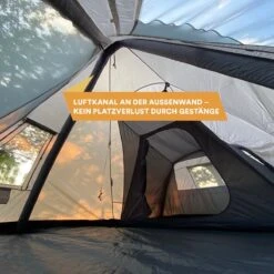 Skandika Tipi Kotona Air Opblaasbare Tent – Opblaasbare Tenten - 4 Persoons Tipi Tent – Tenten - Campingtent – Ingenaaide Tentvloer – Muggengaas – 260 Cm Stahoogte – 490 X 370 X 260 (L X B X H) – Outdoor, Camping, Tuin – Luchttent - Kamperen - Beige -Outdoor Kampeeruitrusting Winkel 1200x1200 1546