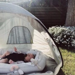 Deryan Luxe Pop Up Strandtent - Anti-UV 50+ - Cream -Outdoor Kampeeruitrusting Winkel 1200x1200 1565