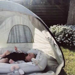 Deryan Luxe Pop Up Strandtent - Anti-UV 50+ - Cream -Outdoor Kampeeruitrusting Winkel 1200x1200 1567