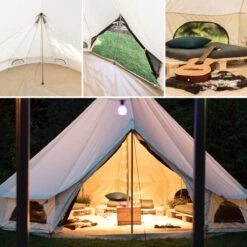 Skandika Tipii 400 Canvas Tent – Tipi-tenten – 8 Persoons Familietent - Campingtent – Muggengaas – 250 Cm Stahoogte – 400 Cm Diameter – 4000 Mm Waterkolom – Indische Tent, Partytent, Festivaltent – Outdoor, Camping, Tuin – Kamperen – Wit -Outdoor Kampeeruitrusting Winkel 1200x1200 1582