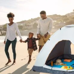 Relaxdays Strandtent Pop-up - Omkleedtent - 145x180 Cm - 2-3 Personen - Beachtent -compact - Oranje -Outdoor Kampeeruitrusting Winkel 1200x1200 1589