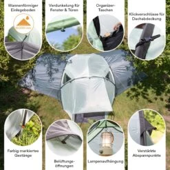 Skandika Bern 4 Koepeltent - Koepeltent - Tenten - 4 Persoons Kampeertent Met Panoramisch Dakraam, 2 Slaapcabines, Grondzeil, 210 Cm Stahoogte, Waterdicht, 4000 Mm Waterkolom - Grote Outdoor Familie Tent, Kampeertent - Grijs 5 Skandika Bern 4 Koepeltent - Koepeltent - Tenten - 4 Persoons Kampeertent Met Panoramisch Dakraam, 2 Slaapcabines, Grondzeil, 210 Cm Stahoogte, Waterdicht, 4000 Mm Waterkolom - Grote Outdoor Familie Tent, Kampeertent - Grijs -Outdoor Kampeeruitrusting Winkel 1200x1200 1605