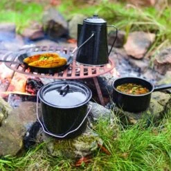 ESSCHERT DESIGN Pannenset Kampvuur - 4 Delig - Outdoor - Metaal -Outdoor Kampeeruitrusting Winkel 1200x1200 1748