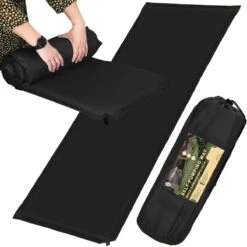 Springos Slaapmat | Zelfopblazend | 180 Cm | Inclusief Hoes | Zwart -Outdoor Kampeeruitrusting Winkel 1200x1200 1811