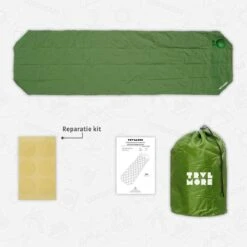 TRVLMORE Slaapmat - Zelfopblazend - 1 Persoons - Ingebouwde Pomp En Kussen - Groen -Outdoor Kampeeruitrusting Winkel 1200x1200 1818