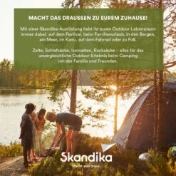 Skandika Moonchair Sirkka – Campingstoelen – Klapstoel – Vouwstoel – Kampeerstoel - Grote, Comfortabele, Campingstoel Opvouwbaar, Gepolsterd, Koelvak, Drinkhouder, Draaggreep En Draagtas, Antislipvoetjes - Max. 150 Kg – Zwart/grijs -Outdoor Kampeeruitrusting Winkel 1200x1200 222