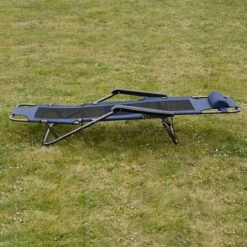 Ligstoel 180x60cm - Opvouwbaar Campingstoel Ligbed Strandstoel Tuinstoel Vouwligstoel Blauw -Outdoor Kampeeruitrusting Winkel 1200x1200 252