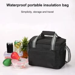 IBright Koeltas Opvouwbaar 15 Liter - 4 Laags Geïsoleerde Lunchtas - Waterdicht - Zwart 2 IBright Koeltas Opvouwbaar 15 Liter - 4 Laags Geïsoleerde Lunchtas - Waterdicht - Zwart -Outdoor Kampeeruitrusting Winkel 1200x1200 419