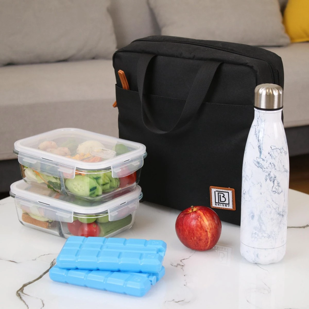 Brisby 4 Laags Geïsoleerde Koeltas - Lunchtas 7 liter - Zwart Brisby 4 Laags Geïsoleerde Koeltas - Lunchtas 7 Liter - Zwart -Outdoor Kampeeruitrusting Winkel 1200x1200 438