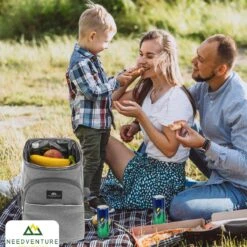 Needventure Koeltas - Lunchtas - Koelrugtas - Picknicktas - 20 Liter - Flessenhouder - Bieropener - Grijs 2 Needventure Koeltas - Lunchtas - Koelrugtas - Picknicktas - 20 Liter - Flessenhouder - Bieropener - Grijs -Outdoor Kampeeruitrusting Winkel 1200x1200 445