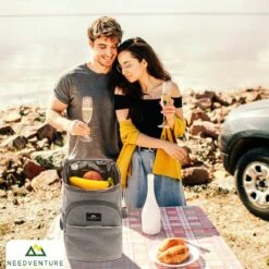 Needventure Koeltas - Lunchtas - Koelrugtas - Picknicktas - 20 Liter - Flessenhouder - Bieropener - Grijs 9 Needventure Koeltas - Lunchtas - Koelrugtas - Picknicktas - 20 Liter - Flessenhouder - Bieropener - Grijs -Outdoor Kampeeruitrusting Winkel 1200x1200 452
