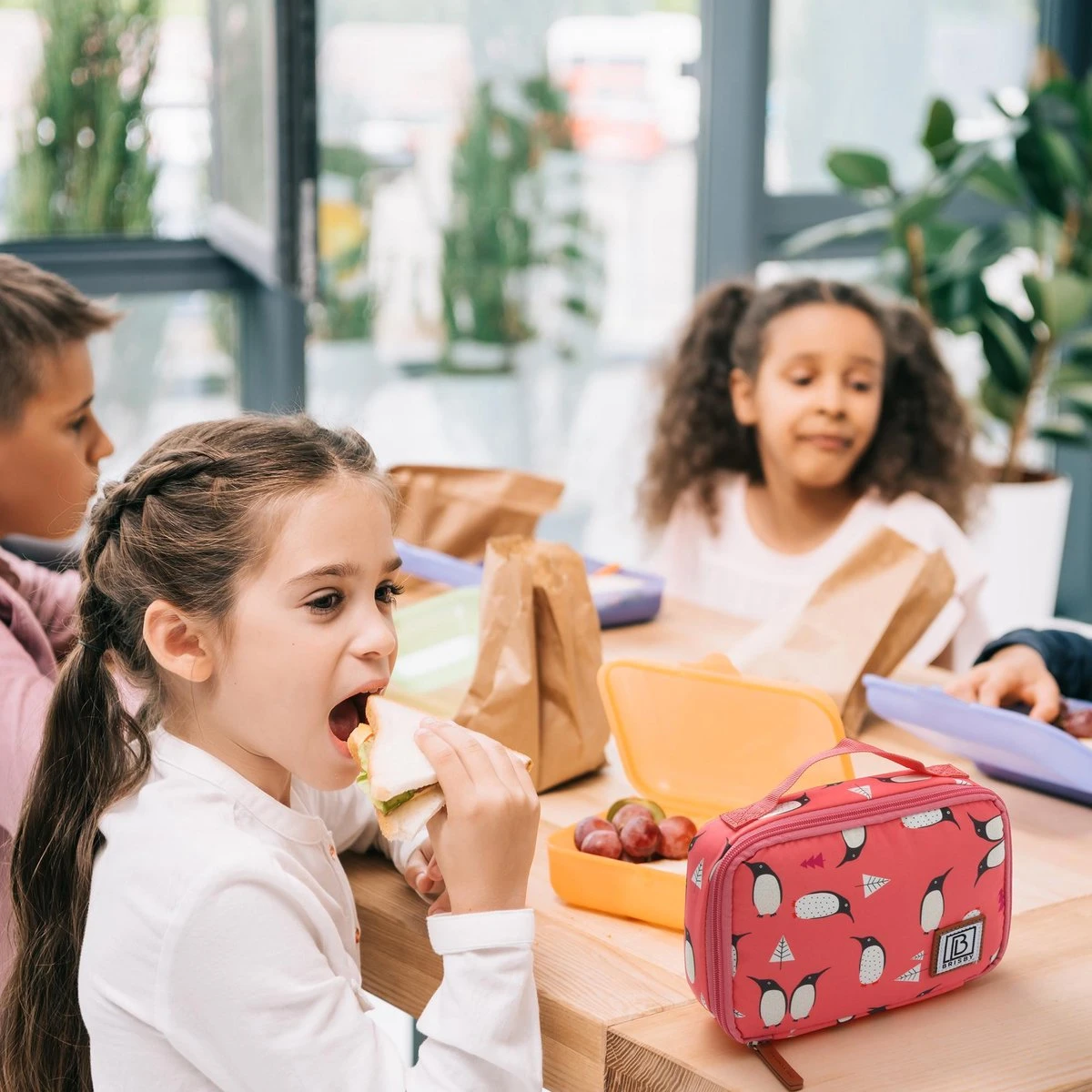 Brisby 4 Laags Geïsoleerde Koeltas - Lunchtas 1.5 liter - Roze Pinguïn Brisby 4 Laags Geïsoleerde Koeltas - Lunchtas 1.5 Liter - Roze Pinguïn -Outdoor Kampeeruitrusting Winkel 1200x1200 551