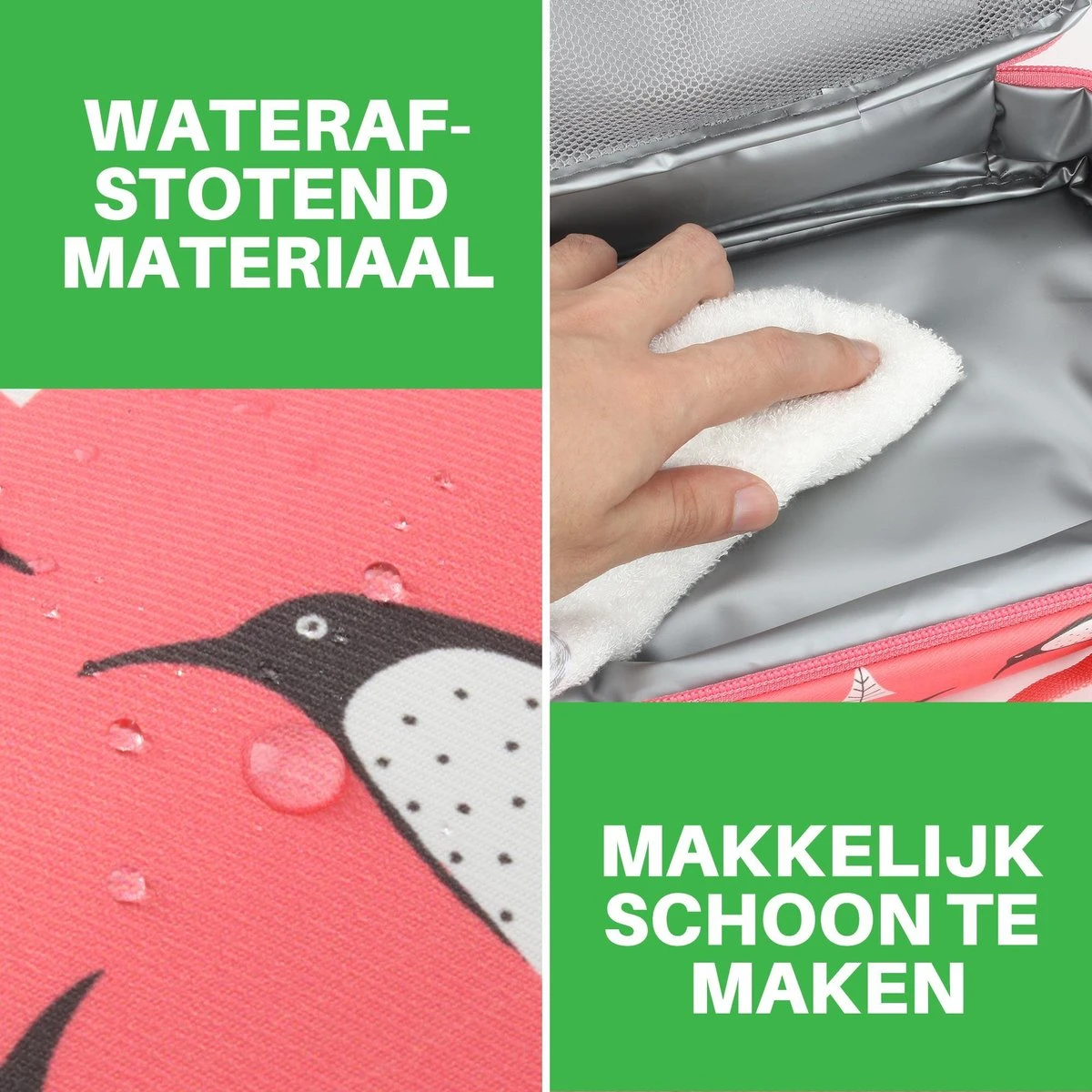 Brisby 4 Laags Geïsoleerde Koeltas - Lunchtas 1.5 liter - Roze Pinguïn Brisby 4 Laags Geïsoleerde Koeltas - Lunchtas 1.5 Liter - Roze Pinguïn -Outdoor Kampeeruitrusting Winkel 1200x1200 554