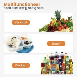 Eagle Koeltas - Compacte Koeltas - Stoffen Tas - Strandtas - Mini Koelbox -Outdoor Kampeeruitrusting Winkel 1200x1200 573