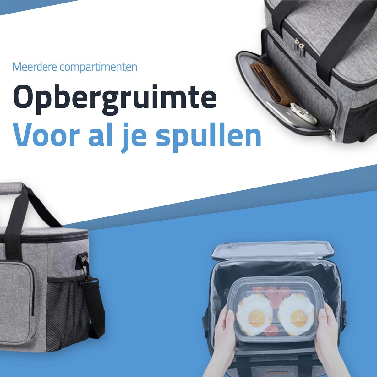 GOAT Outdoor 4 laags geïsoleerde Koeltas - Lunchtas 15 liter - Grijs - Excl. Koelelementen GOAT Outdoor 4 Laags Geïsoleerde Koeltas - Lunchtas 15 Liter - Grijs - Excl. Koelelementen -Outdoor Kampeeruitrusting Winkel 1200x1200 612
