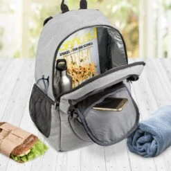 Bomoe Koeltas Rugzak IceBreezer KR45 Koelrugzak Grijs 45x19x33 Cm - 25 Liter -Outdoor Kampeeruitrusting Winkel 1200x1200 619