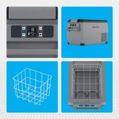 Auronic Elektrische Koelbox - 30.4L - Compressor - 12V En 240V - Grijs 4 Auronic Elektrische Koelbox - 30.4L - Compressor - 12V En 240V - Grijs -Outdoor Kampeeruitrusting Winkel 1200x1200 645