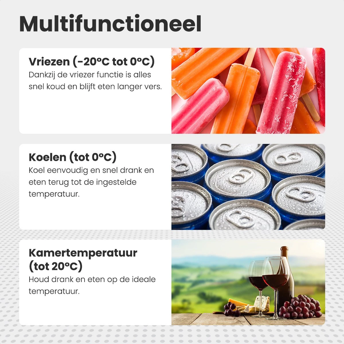 Auronic Elektrische Koelbox - 30.4L - Compressor - 12V en 240V - Grijs Auronic Elektrische Koelbox - 30.4L - Compressor - 12V En 240V - Grijs -Outdoor Kampeeruitrusting Winkel 1200x1200 650