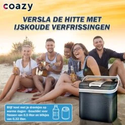 Koelbox 24L Met ECO Modus Voor Auto & Camping - Frigobox Elektrisch 24 Liter Met 12v 230 Volt - Verkoelt En Verwamt - MiniBar - Mini Koelkast -Outdoor Kampeeruitrusting Winkel 1200x1200 705