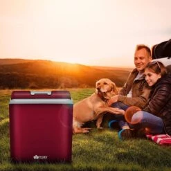 Tillvex- Koelbox, Coolbox, 24 Liter, Rood -Outdoor Kampeeruitrusting Winkel 1200x1200 717