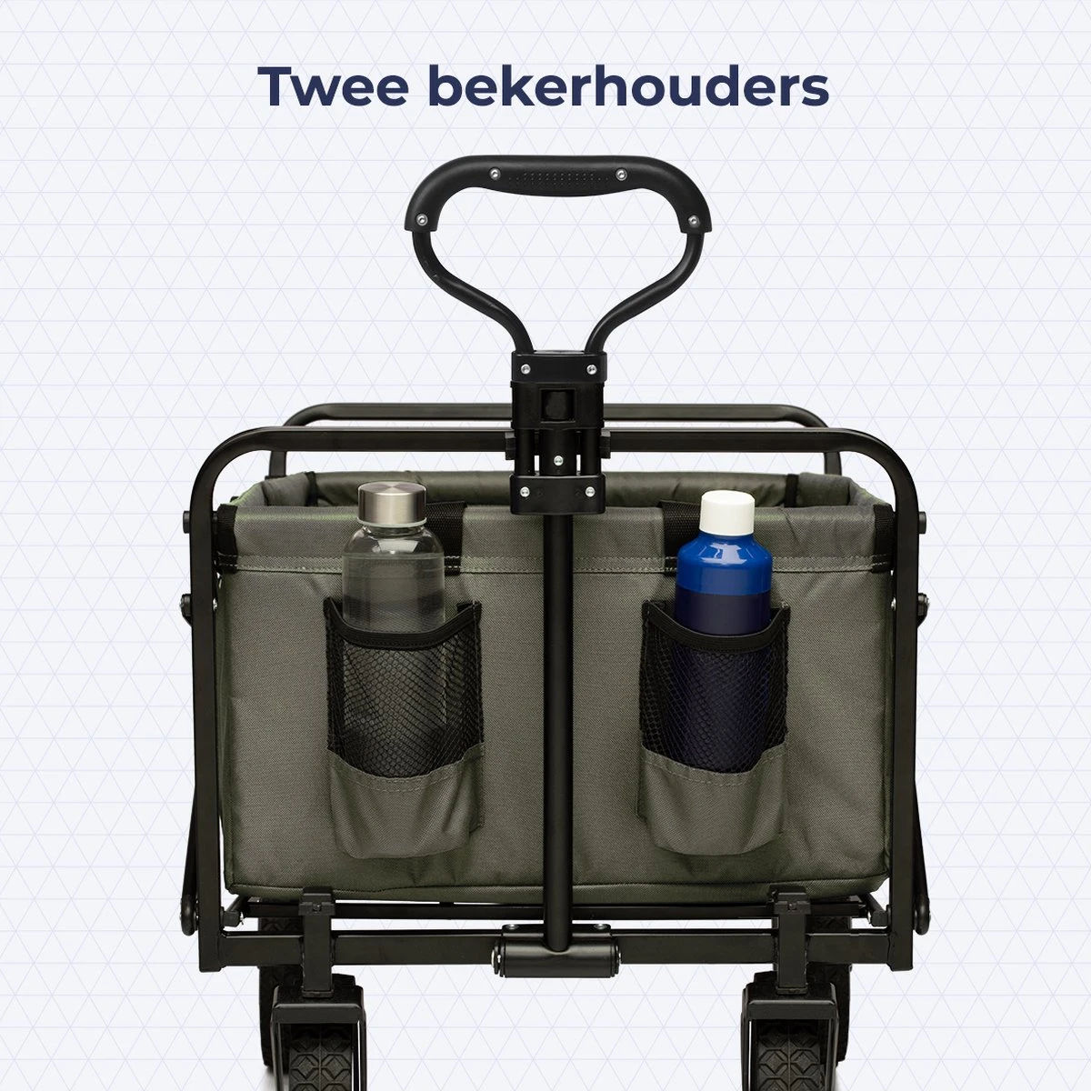 LifeGoods Bolderkar - Opvouwbaar - Draaibare wielen - 2 Standen - 70KG Draagkracht - Groen LifeGoods Bolderkar - Opvouwbaar - Draaibare Wielen - 2 Standen - 70KG Draagkracht - Groen -Outdoor Kampeeruitrusting Winkel 1200x1200 825