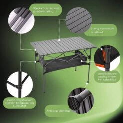 Campingtafel Inklapbaar En Opvouwbaar - Kampeertafel - Lichtgewicht Hittebestendig -Outdoor Kampeeruitrusting Winkel 1200x1200 85