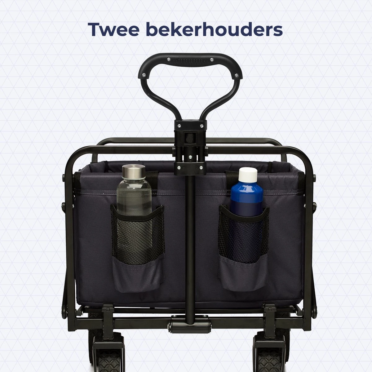 LifeGoods Bolderkar - Opvouwbaar - Draaibare wielen - 2 Standen - 70KG Draagkracht - Zwart LifeGoods Bolderkar - Opvouwbaar - Draaibare Wielen - 2 Standen - 70KG Draagkracht - Zwart -Outdoor Kampeeruitrusting Winkel 1200x1200 863