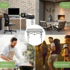 Campingtafel Inklapbaar En Opvouwbaar - Kampeertafel - Lichtgewicht Hittebestendig -Outdoor Kampeeruitrusting Winkel 1200x1200 89