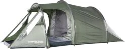 Capture Outdoor, 3-Man XXL Tent "Seikan XTR-3", Voor 3 XXL Personen, 215x400x155cm, DeLuxe Tent En Canvas, "Airflow System", … -Outdoor Kampeeruitrusting Winkel 1200x469 1