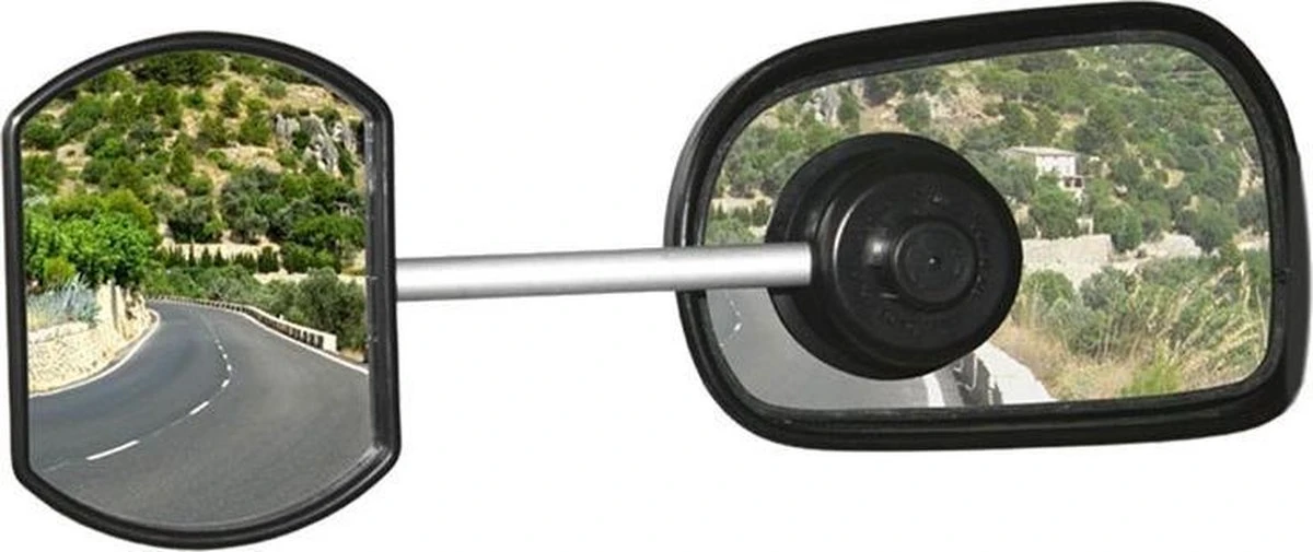 Defa Caravanspiegel Met Zuignap Vlak 11 Cm Zwart Defa Caravanspiegel Met Zuignap Vlak 11 Cm Zwart -Outdoor Kampeeruitrusting Winkel
