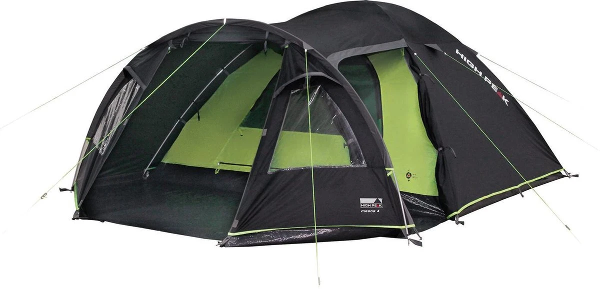 High Peak Mesos 4 Koepeltent - Donkergrijs - 4 Persoons High Peak Mesos 4 Koepeltent - Donkergrijs - 4 Persoons -Outdoor Kampeeruitrusting Winkel 1200x579 1