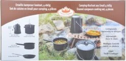 ESSCHERT DESIGN Pannenset Kampvuur - 4 Delig - Outdoor - Metaal -Outdoor Kampeeruitrusting Winkel 1200x581 14