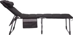 Crespo- Ligbed - AP-363 XL Air-Deluxe - Zwart (80) -Outdoor Kampeeruitrusting Winkel 1200x583