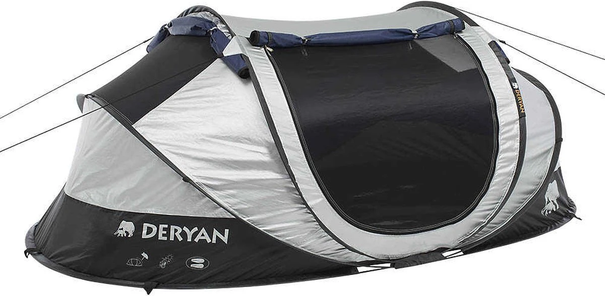 Deryan Cocoon Pop Up Tent - Luchtbed - Luchtpomp - 4 persoons - Zilver Deryan Cocoon Pop Up Tent - Luchtbed - Luchtpomp - 4 Persoons - Zilver -Outdoor Kampeeruitrusting Winkel 1200x588 7