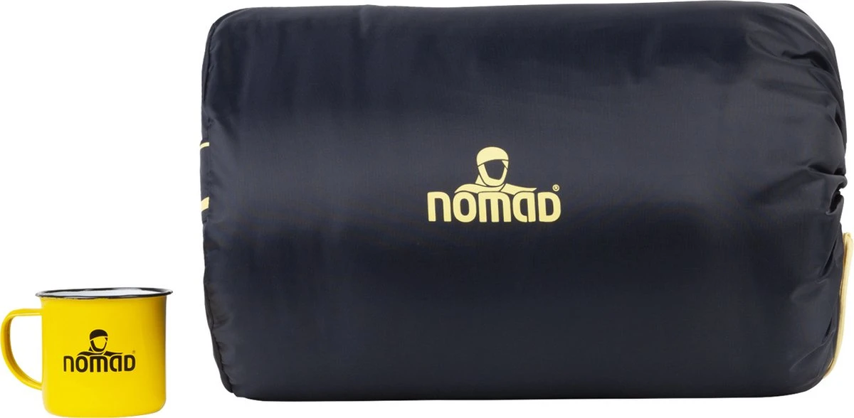 NOMAD® Brisbane Slaapzak | 205x80cm Blauw | Lichtgewicht & Kwalitatief | Dekenmodel Slaapzak | Incl Hoes NOMAD® Brisbane Slaapzak | 205x80cm Blauw | Lichtgewicht & Kwalitatief | Dekenmodel Slaapzak | Incl Hoes -Outdoor Kampeeruitrusting Winkel