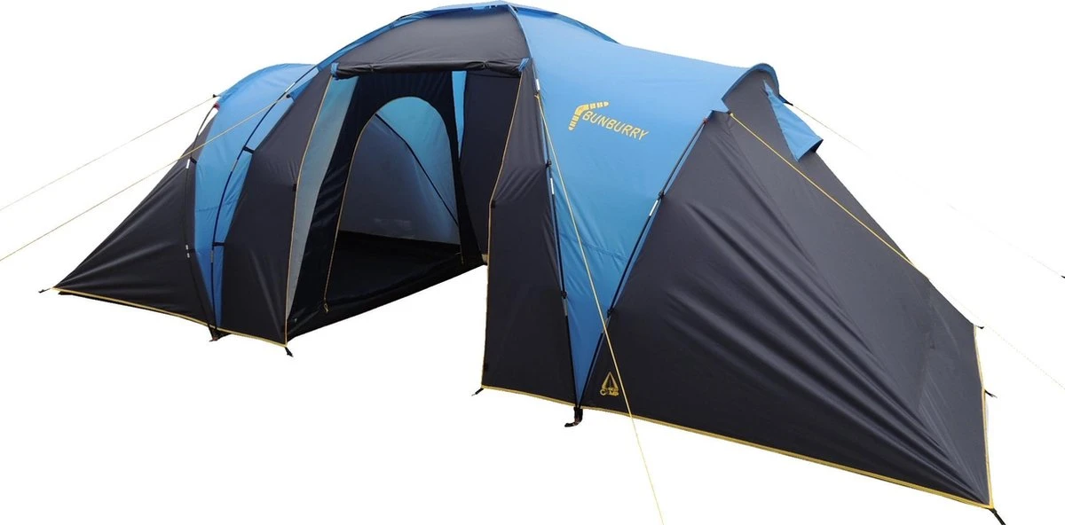 Best Camp Bunburry Tunneltent - Blauw - 6 Persoons Best Camp Bunburry Tunneltent - Blauw - 6 Persoons -Outdoor Kampeeruitrusting Winkel 1200x592 3