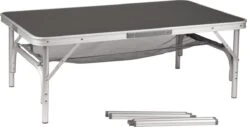 Bo-Camp Campingtafel - 100x60x70 - Grijs -Outdoor Kampeeruitrusting Winkel 1200x619