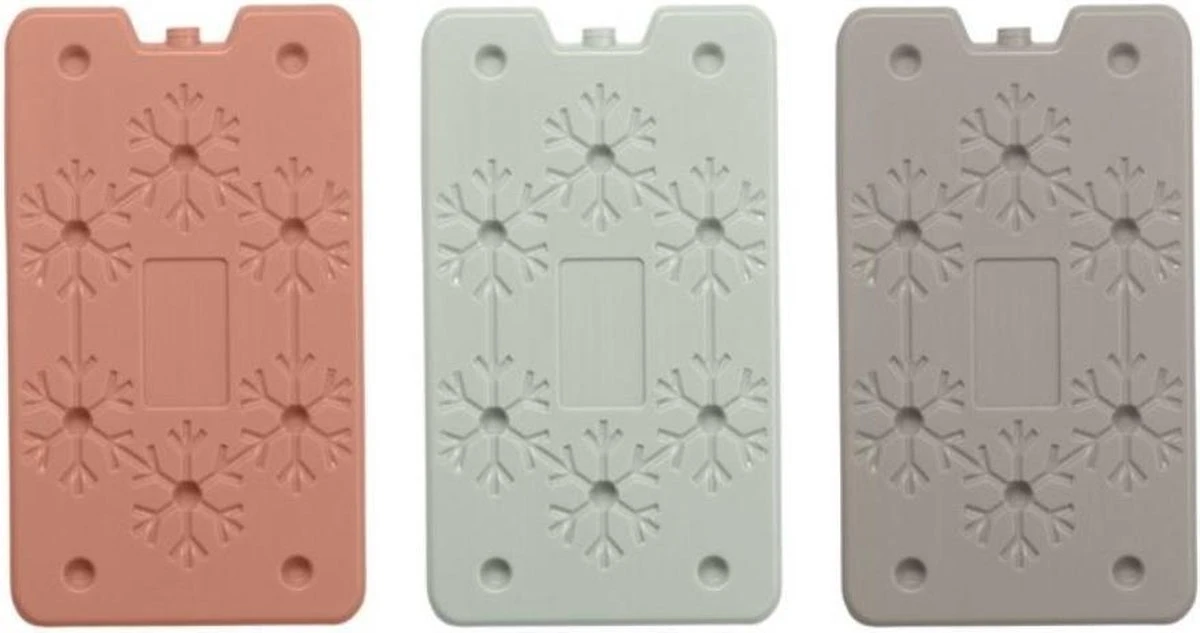 Orange85 Koelelementen - 3 Stuks - 25 x 14 cm - 3 Kleuren - 400 gram Orange85 Koelelementen - 3 Stuks - 25 X 14 Cm - 3 Kleuren - 400 Gram -Outdoor Kampeeruitrusting Winkel