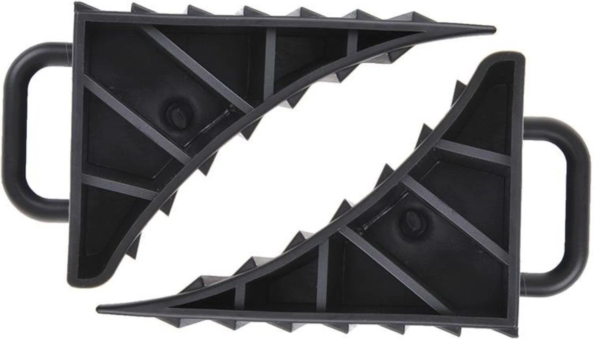 Proplus Wielkeg Kunststof Met Handvat 16,5 Cm Zwart 2 Stuks Proplus Wielkeg Kunststof Met Handvat 16,5 Cm Zwart 2 Stuks -Outdoor Kampeeruitrusting Winkel