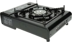 SMH LINE® Camping Kooktoestel - Draagbaar Gasfornuis - Incl. 10x Gasflessen En Koffer -Outdoor Kampeeruitrusting Winkel 1200x698 3