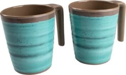 Bo-Camp - Mok - Halo - L - 4 Stuks - Aqua -Outdoor Kampeeruitrusting Winkel 1200x720 7