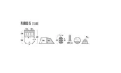 High Peak Paros 5 Tunneltent - 5-Persoons - Donkergrijs -Outdoor Kampeeruitrusting Winkel 1200x727 2