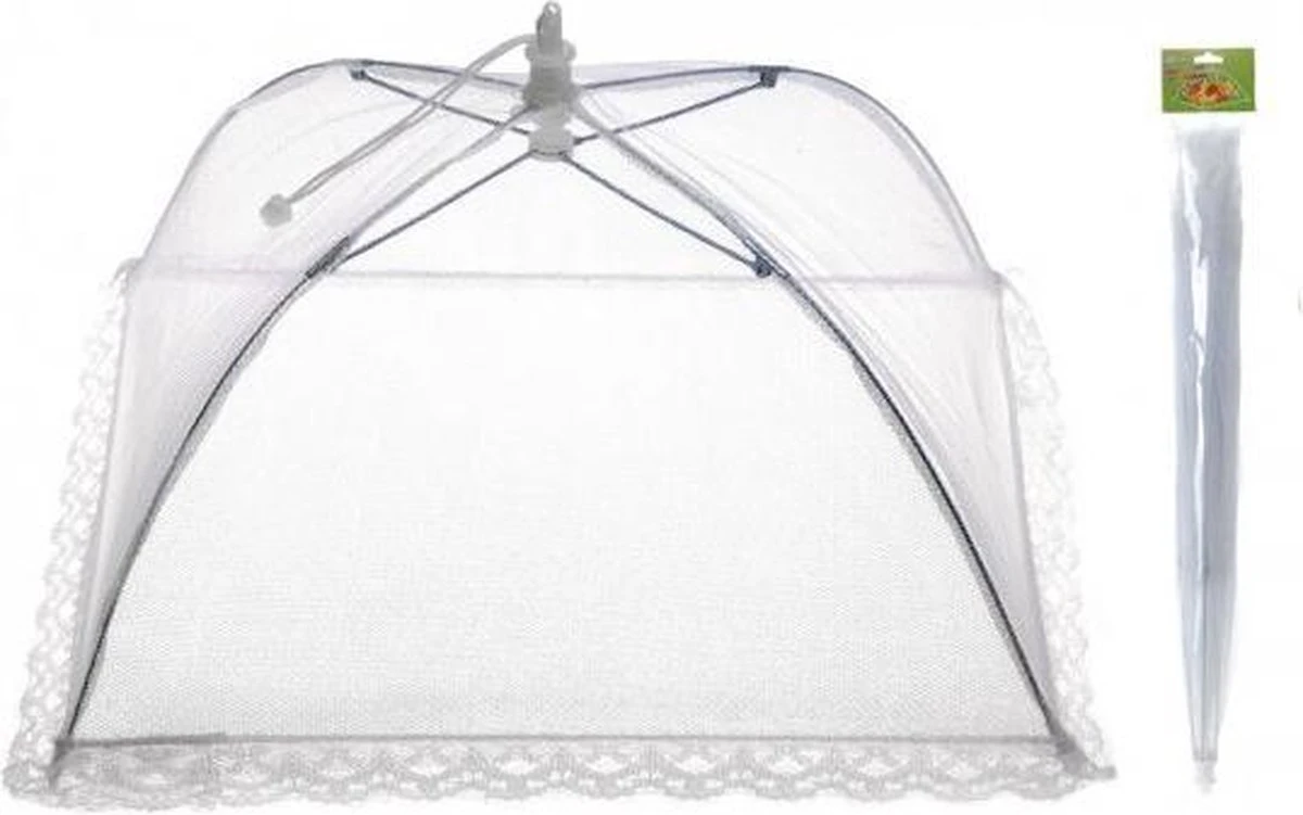 Opvouwbaar Vliegennetje / Vliegenkapje 45 x 45 cm - Hoogte 20 cm Merkloos Opvouwbaar Vliegennetje / Vliegenkapje 45 X 45 Cm - Hoogte 20 Cm -Outdoor Kampeeruitrusting Winkel 1200x751 8