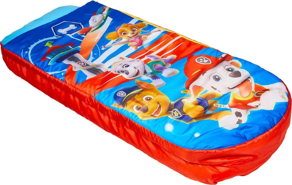 Paw Patrol Junior ReadyBed-2 in 1 Kids Sleeping Inflatable air Bed in a Bag with a Pump, Polyester, Single Paw Patrol Junior ReadyBed-2 In 1 Kids Sleeping Inflatable Air Bed In A Bag With A Pump, Polyester, Single -Outdoor Kampeeruitrusting Winkel 1200x760 3